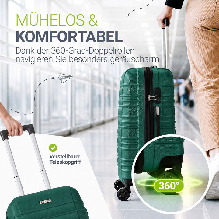 Hartschalen Kofferset Rom