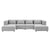 Modulares Sofa Domas XXL - Wohnlandschaft
