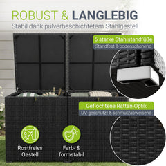 Polyrattan Auflagenbox Jumbo