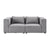Modulares Sofa Domas S - 2 Sitzer