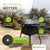 Runder Polyrattan Gartentisch Yoro
