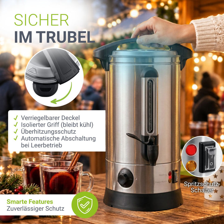 Glühweinkocher Teramo 7l oder 10l