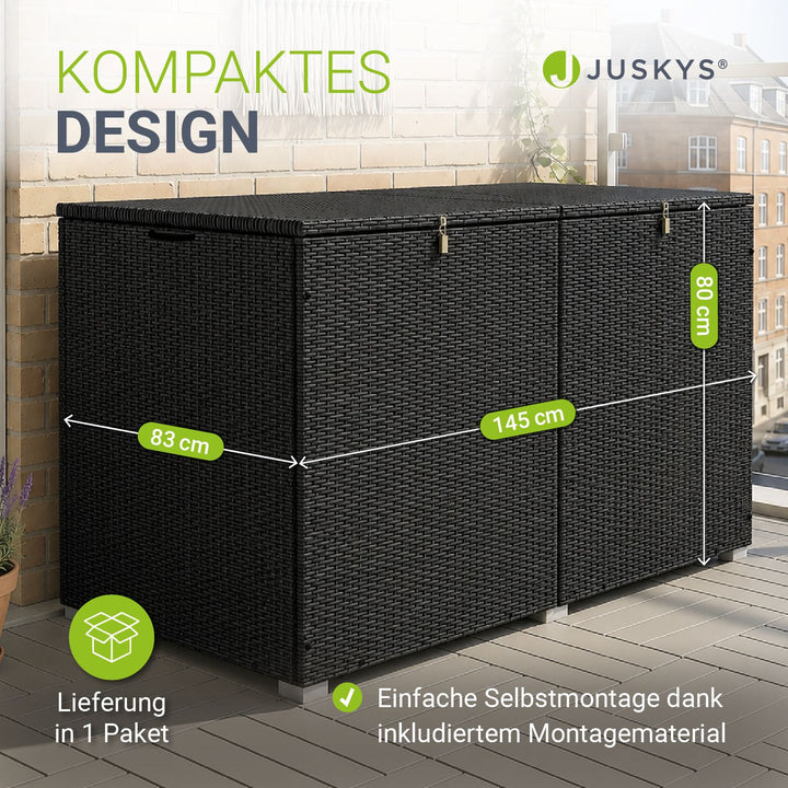 Polyrattan Auflagenbox Jumbo
