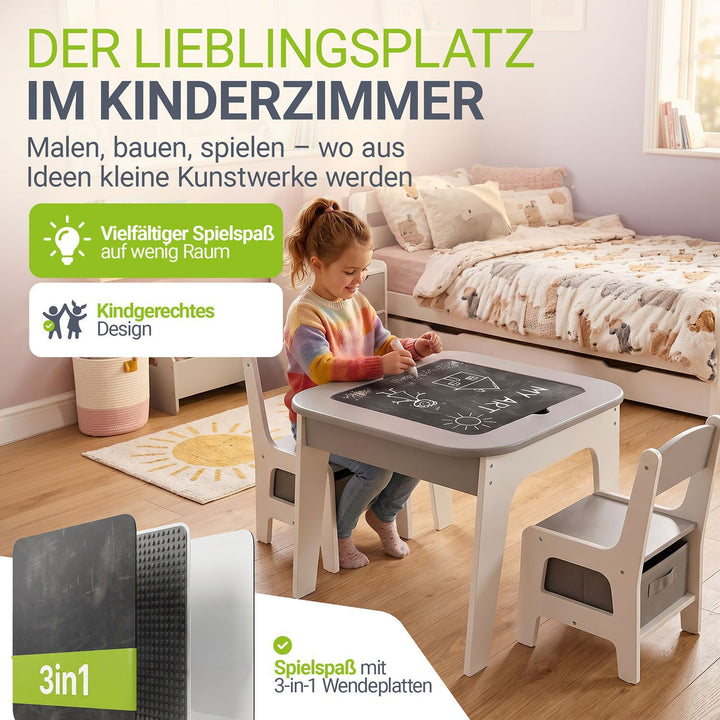 Spieltisch mit zwei Stühlen Milou