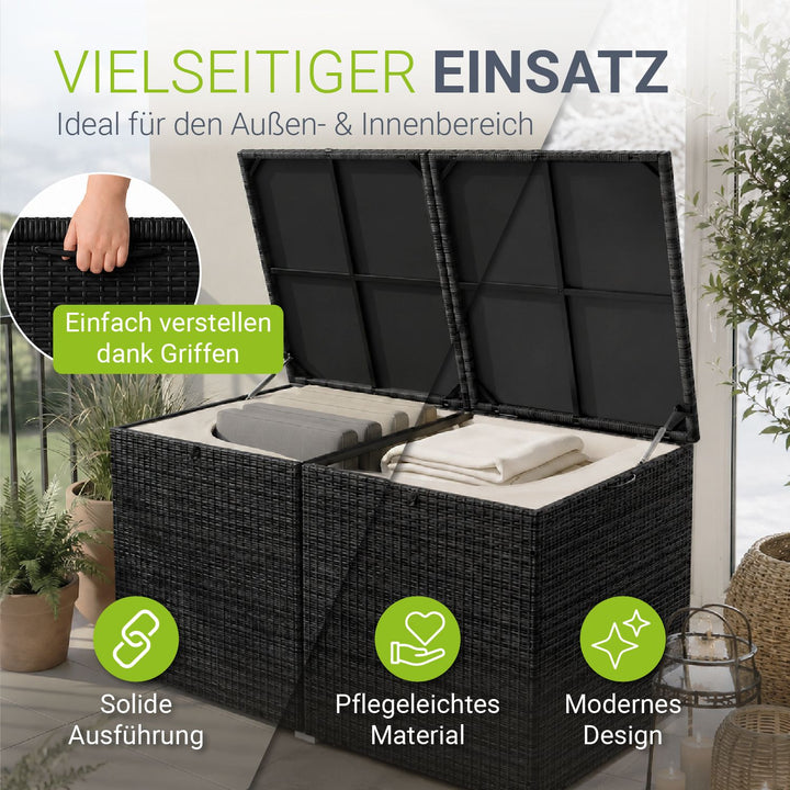 Polyrattan Auflagenbox Jumbo