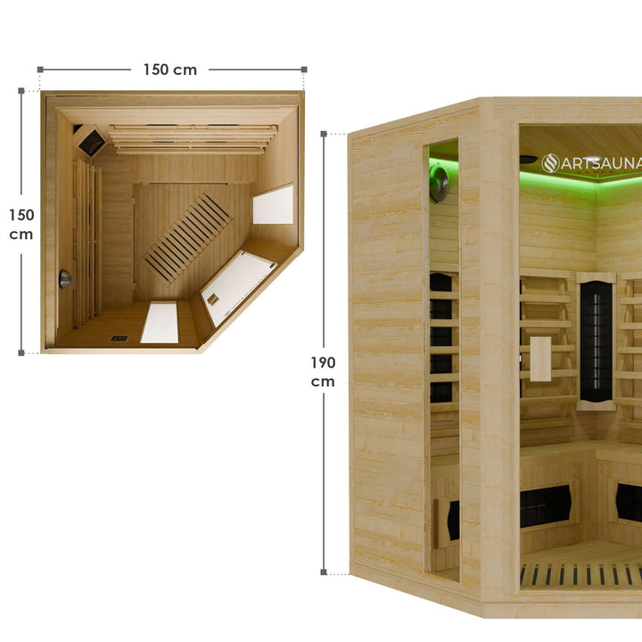 Infrarotkabine Nyborg E150K