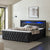 Boxspringbett Leona - Samt